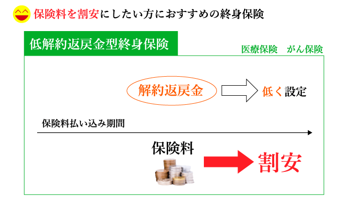 低解約返戻金型終身保険